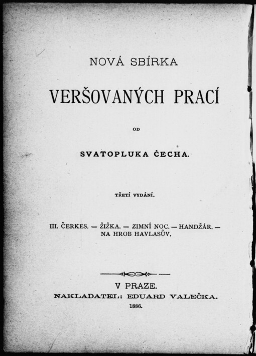 Čerkes a jiné básně