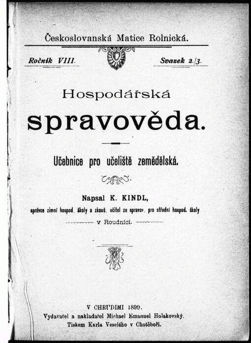 Hospodářská spravověda