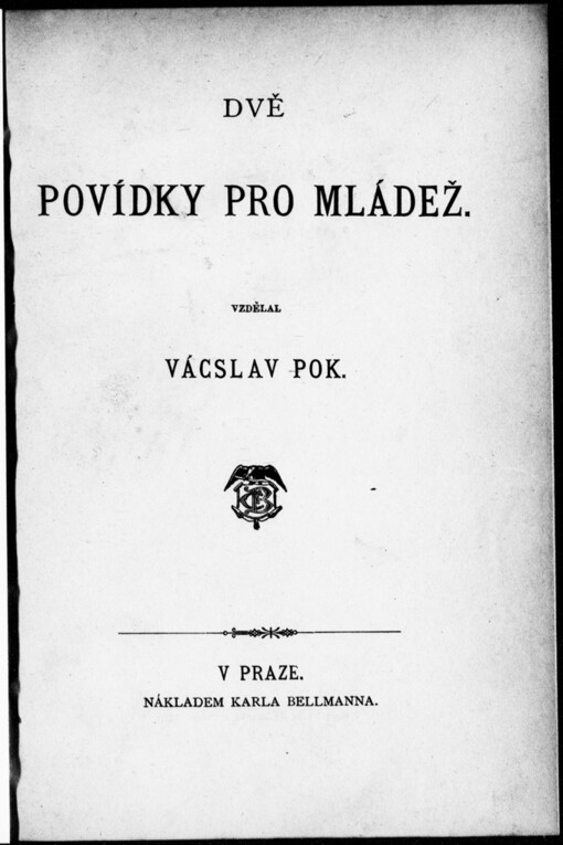 Dvě povídky pro mládež