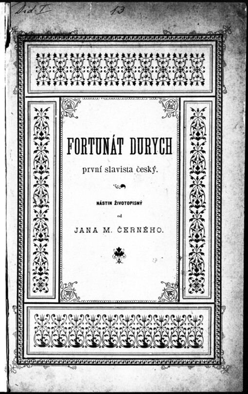 Fortunát Durych, první slavista český