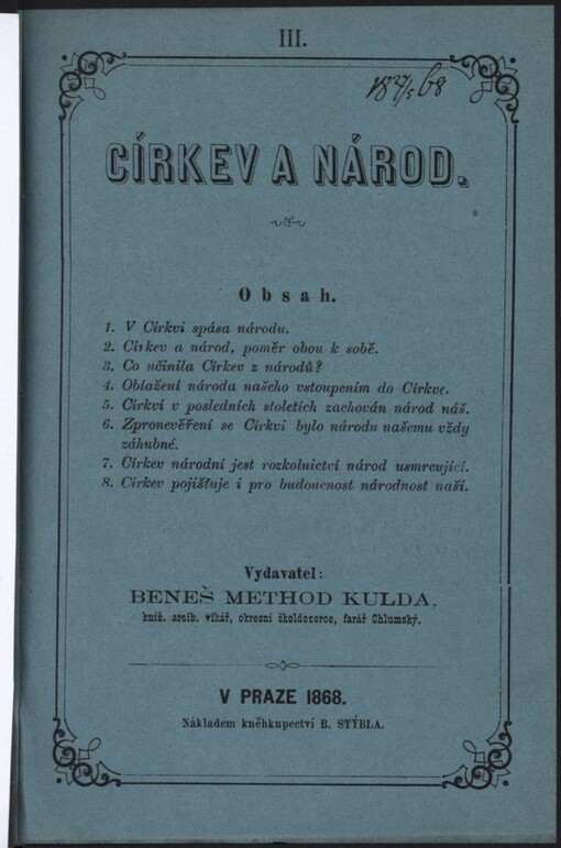 Církev a národ