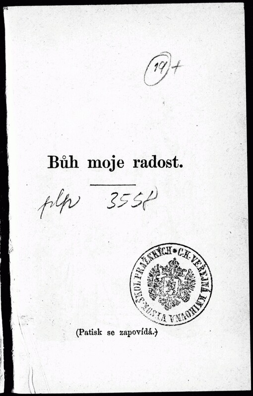 Bůh moje radost: modlitby pro dítky odrostlejší