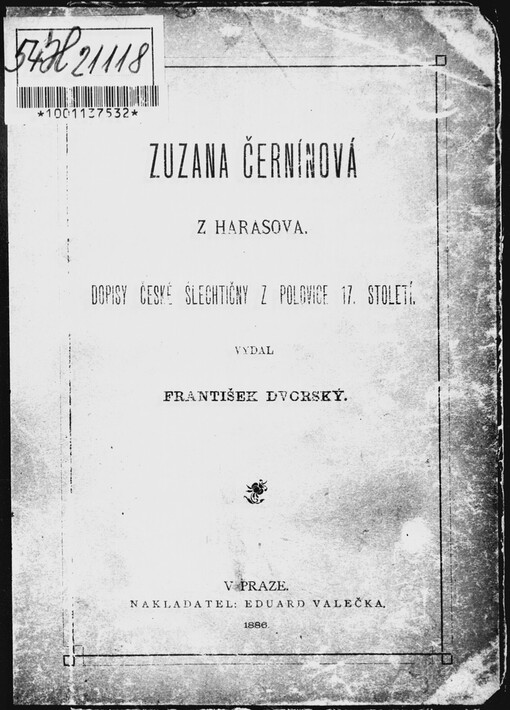 Dopisy české šlechtičny z polovice 17. století