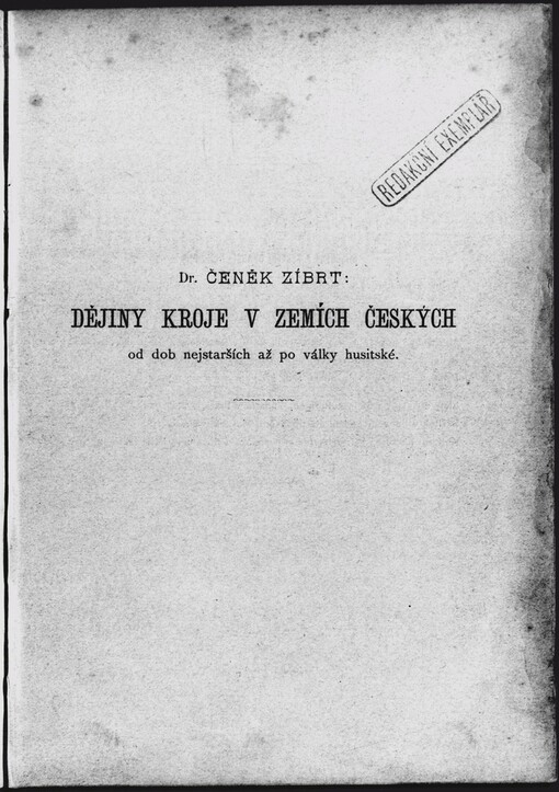 Dějiny kroje v zemích českých od dob nejstarších až po války husitské