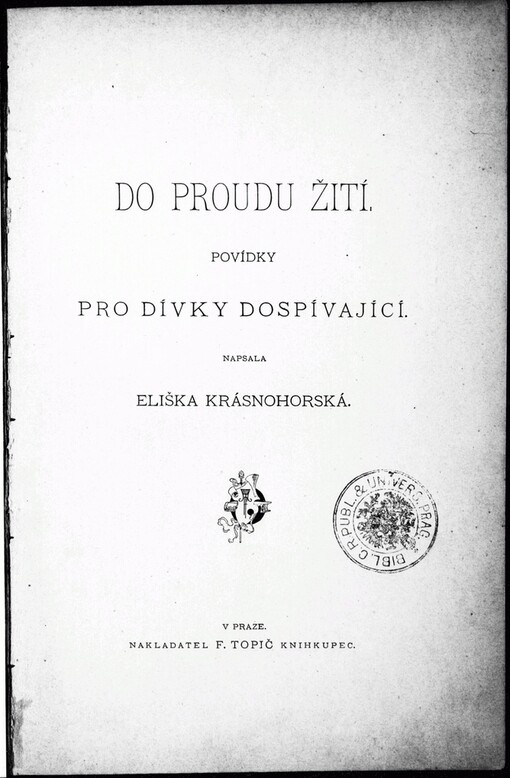 Do proudu žití: povídky pro dívky dospívající