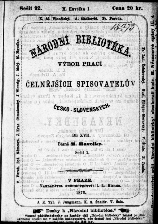 Matěje Havelky Básně