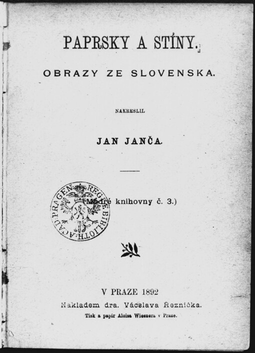 Paprsky a stíny: obrazy ze Slovenska