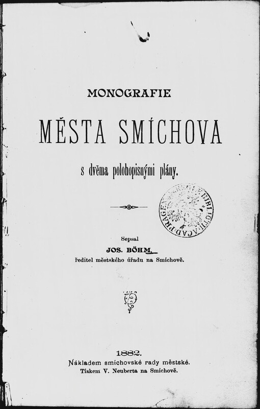 Monografie města Smíchova