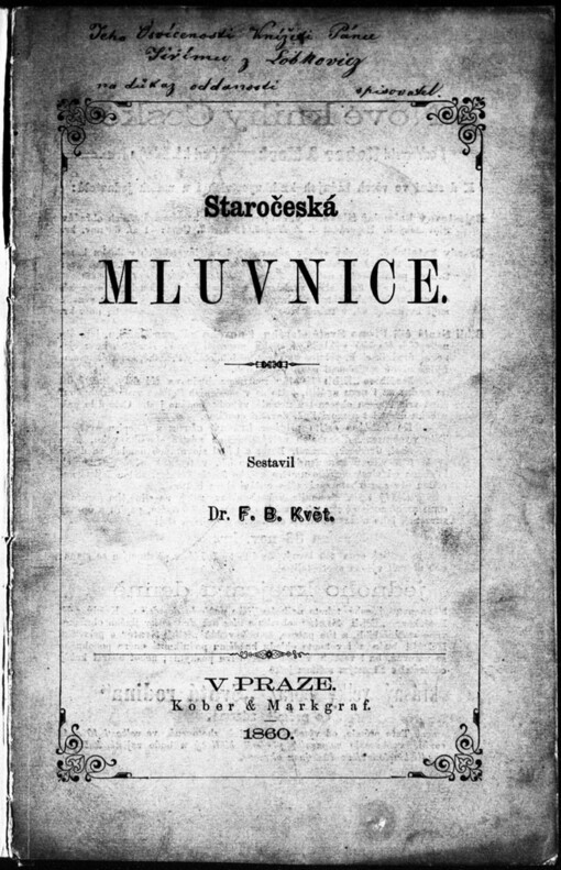 Staročeská mluvnice