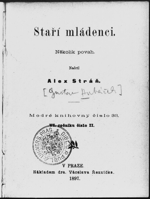 Staří mládenci: několik povah