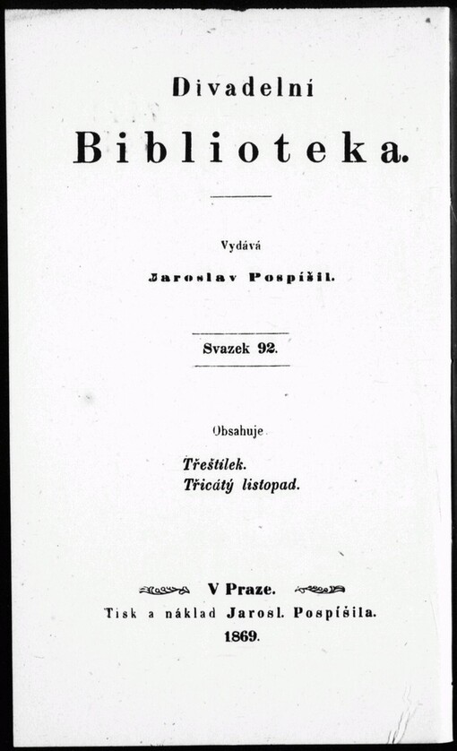 Třeštílek: veselohra ve třech jednáních
