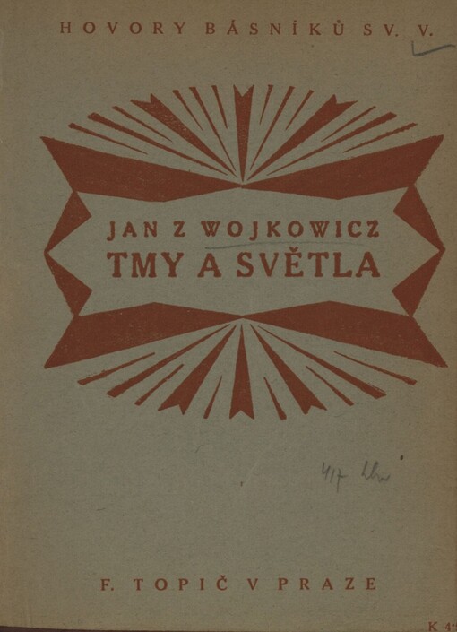 Tmy a světla :básně : (r. 1911-1917)