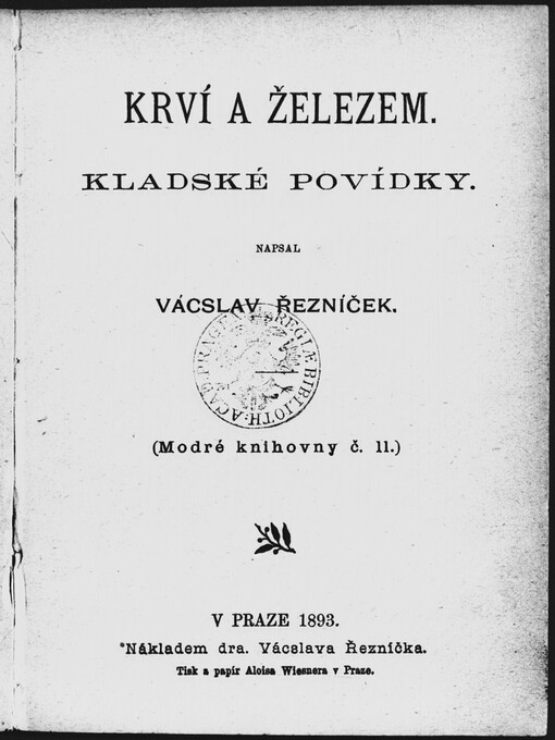 Krví a železem: kladské povídky