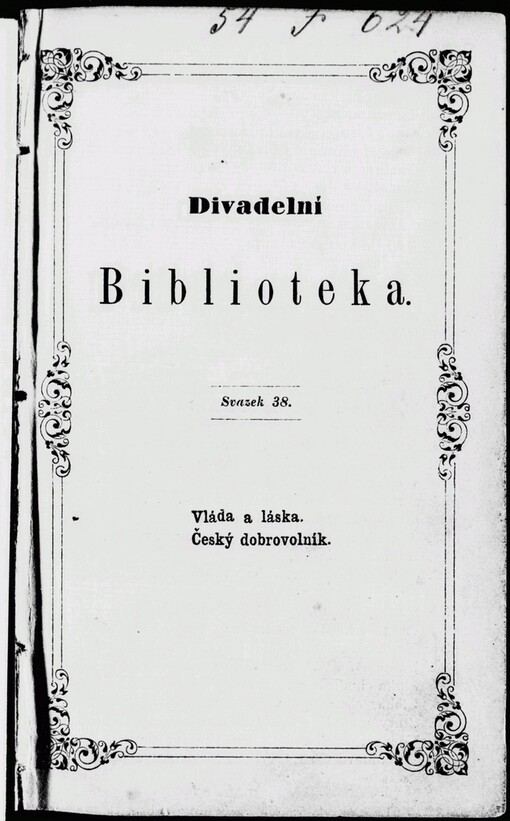Vláda a láska: drama v pateru jednání
