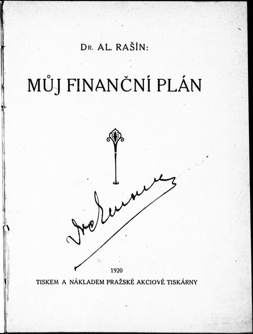 Můj finanční plán