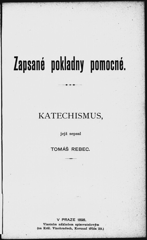 Zapsané pokladny pomocné