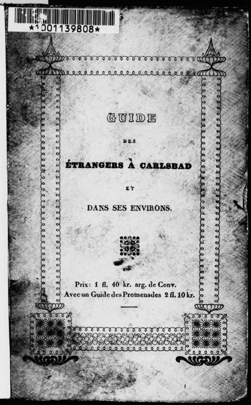 Guide des étrangers a Carlsbad et dans ses environs