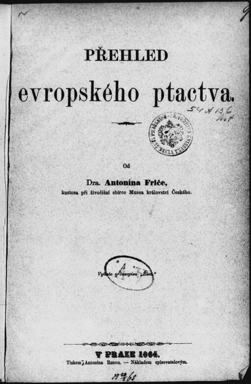 Přehled evropského ptactva /