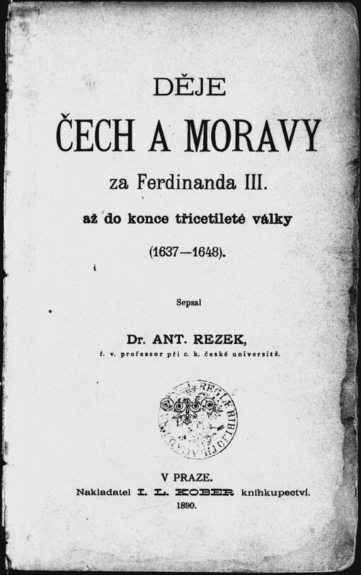 Děje Čech a Moravy za Ferdinanda III. až do konce třicetileté války (1637-1648)