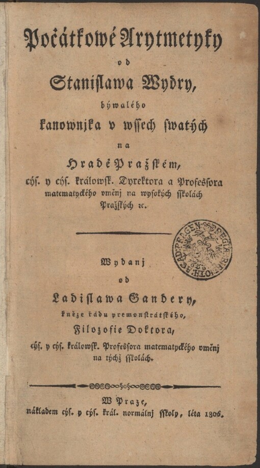 Počátkowé Arytmetyky