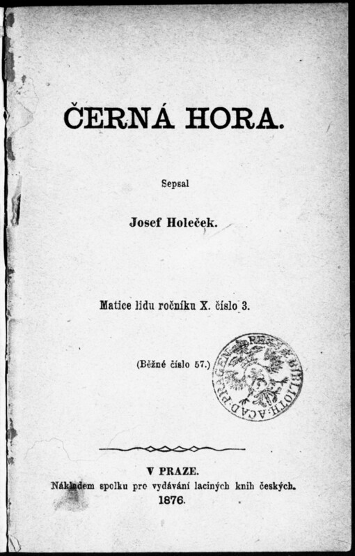 Černá Hora
