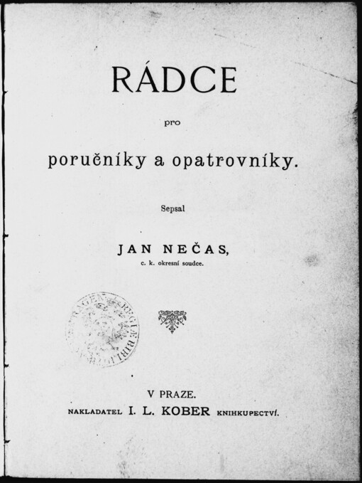 Rádce pro poručníky a opatrovníky