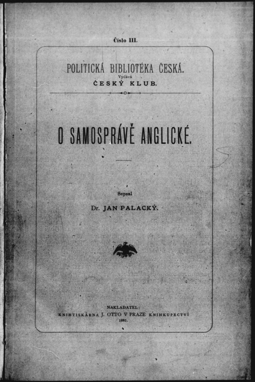 O samosprávě anglické