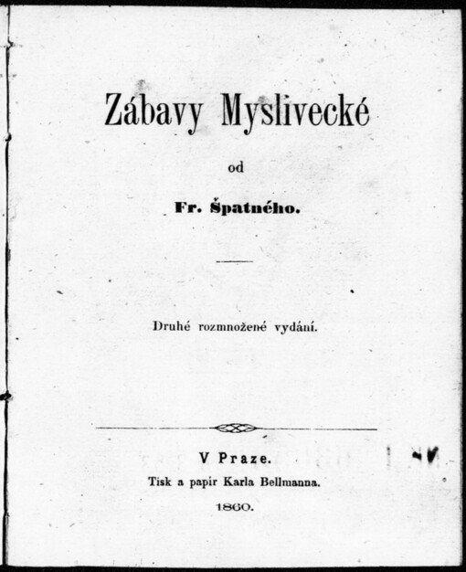 Zábavy myslivecké