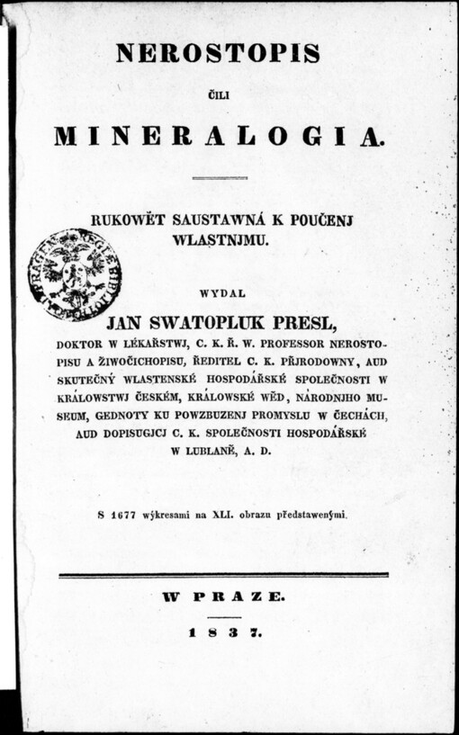 Nerostopis, čili, Mineralogia.