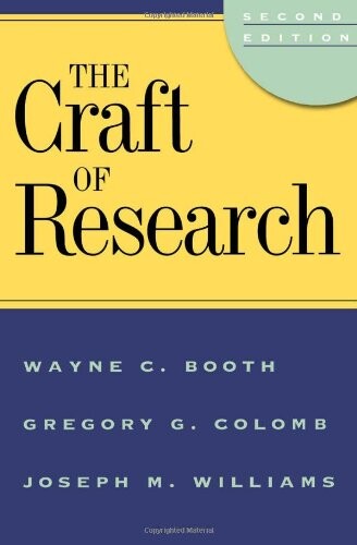 The craft of research