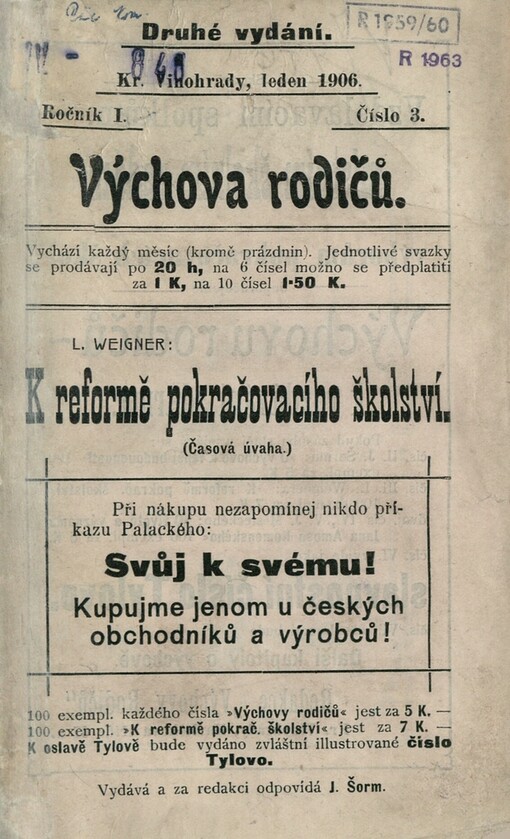 K reformě pokračovacího školství: časová úvaha