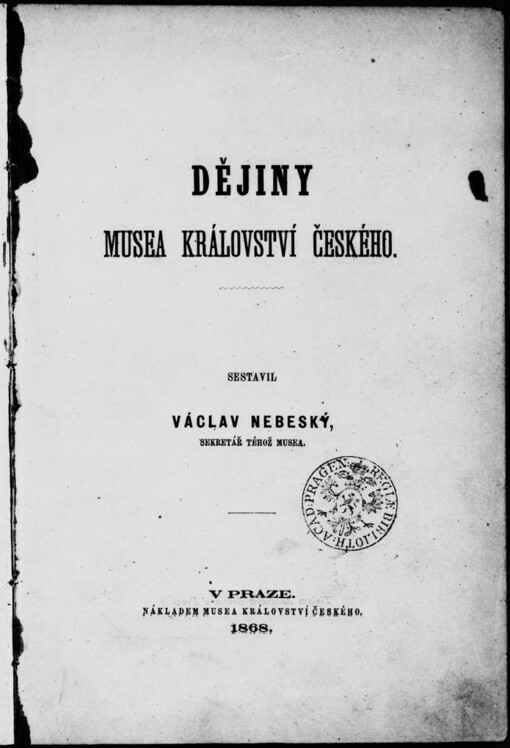 Dějiny Musea království českého