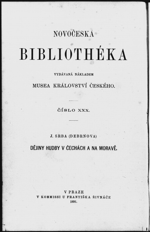 Dějiny hudby v Čechách a na Moravě