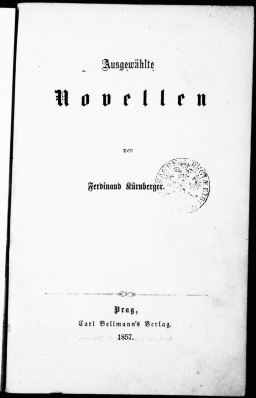 Ausgewählte Novellen