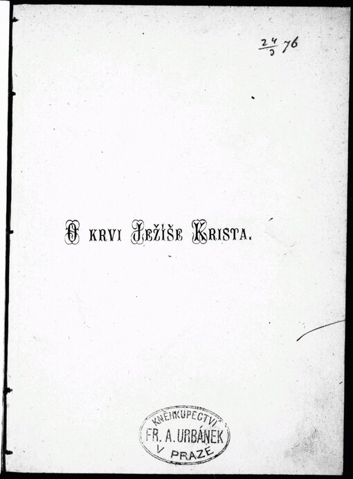 Biblické učení o krvi Ježíše Krista