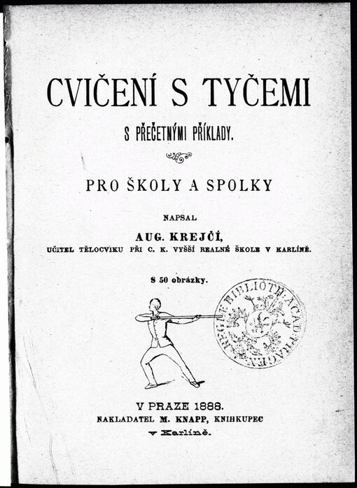 Cvičení s tyčemi s přečetnými příklady