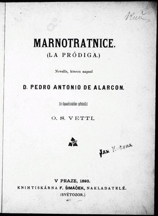 Marnotratnice: novella