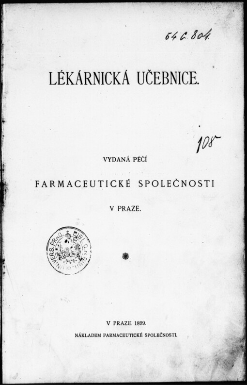 Lékárnická učebnice