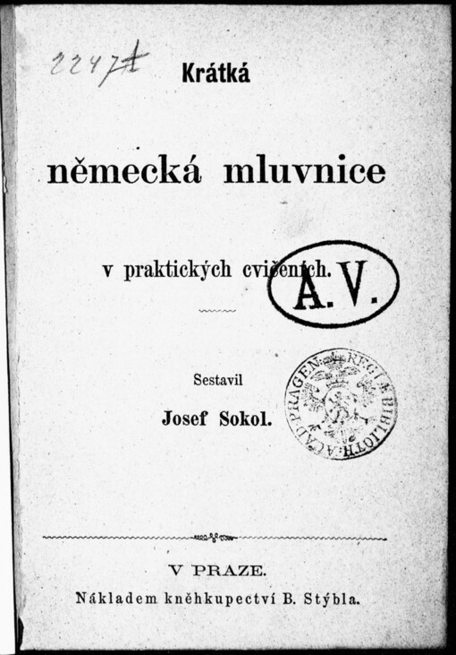 Krátká německá mluvnice v praktických cvičeních