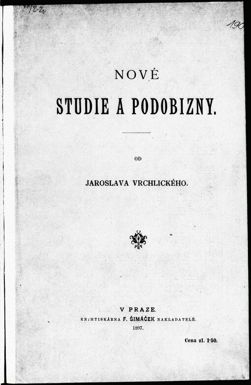 Nové studie a podobizny