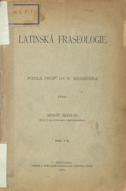 Latinská fraseologie