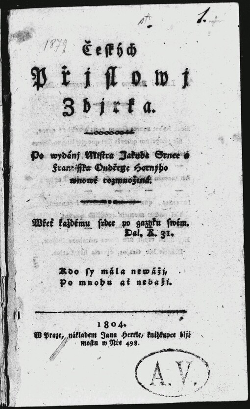 Českých příslowí zbírka