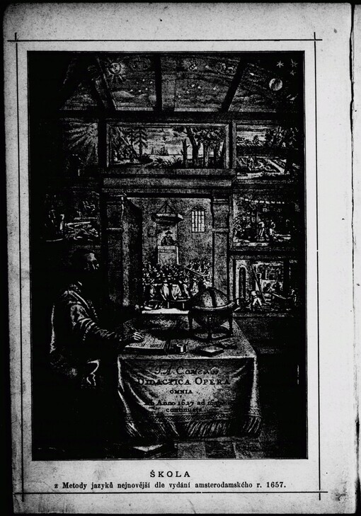 Jana A. Komenského Nejnovější metoda jazyků: na základech didaktických mocně vyvedená, příkladem jazyka latinského skutečně vyložená, ku potřebám škol již konečně dokonale nastrojená, než kterou i nad to se znamenitým prospěchem nastrojiti lze k jiným studií způsobům : l. 1648