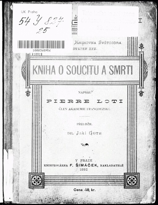 Kniha o soucitu a smrti