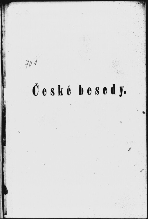 České besedy. 1842