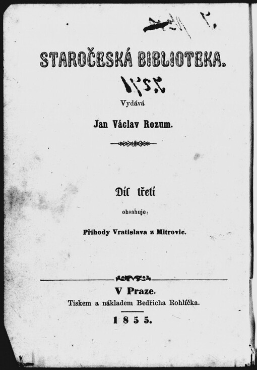 Příhody, jež na cestě do Carohradu a zvláště v zajetí svém zkusil a sepsal Václav Vratislav z Mitrovic