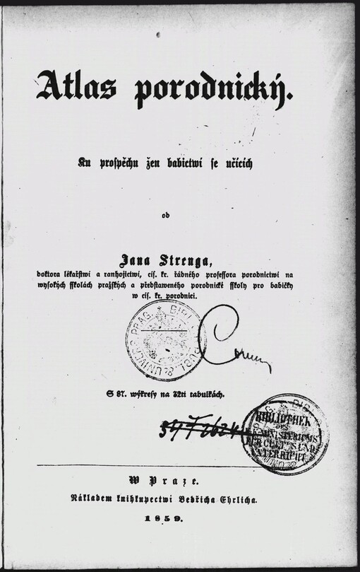 Atlas porodnický: ku prospěchu žen babictwj se učících