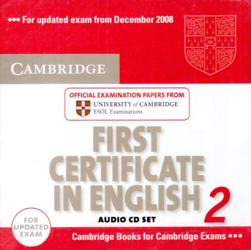 Cambridge First Certificate in English 2 for updated exam Audio CDs (2)