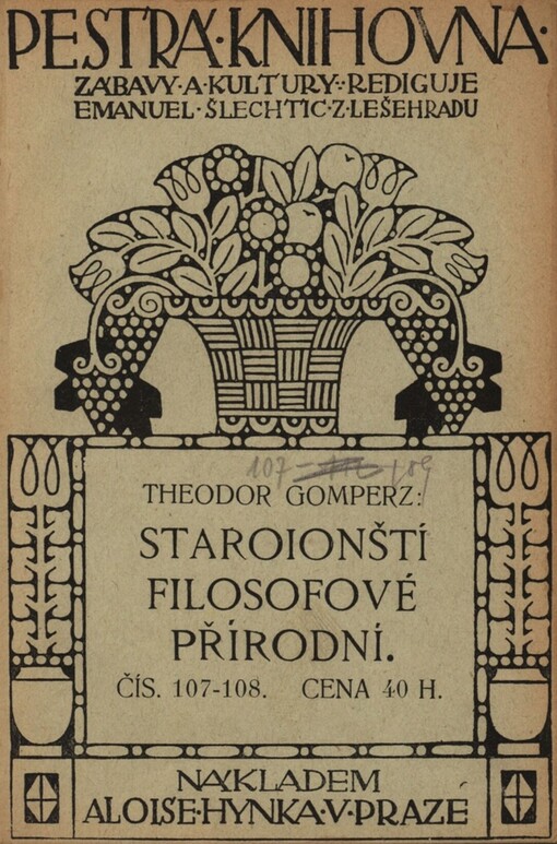 Staroionští filosofové přírodní