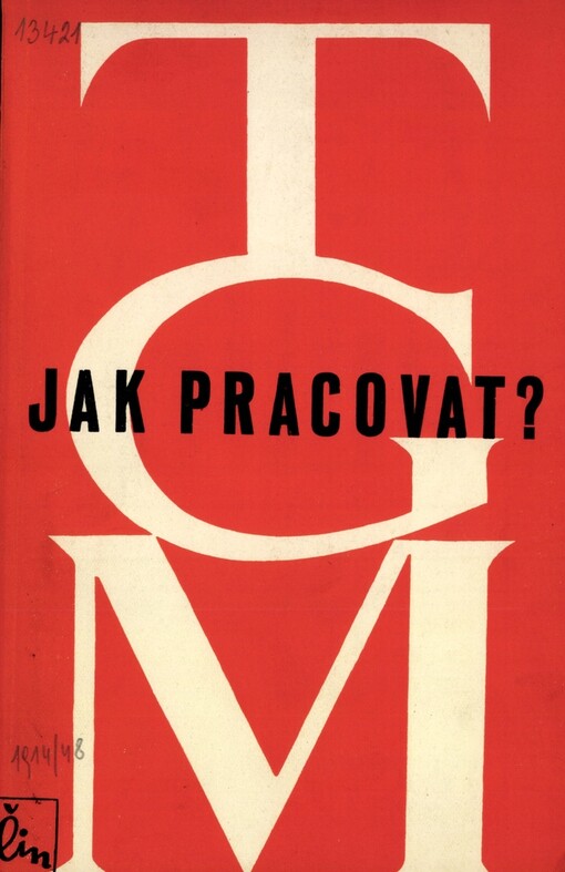 Jak pracovat?: Přednášky z roku 1898